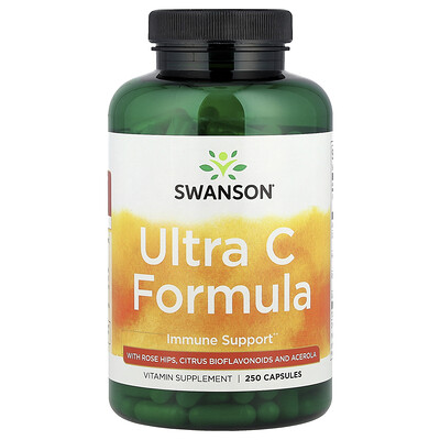 Swanson Vitamins Ultra C Formula 250 Capsules