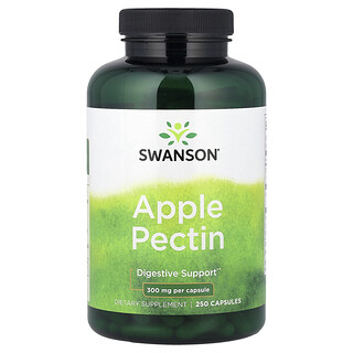 Swanson Vitamins, Apple Pectin, 300 mg, 250 Capsules