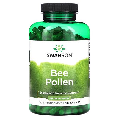 

Swanson Bee Pollen 400 mg 300 Capsules