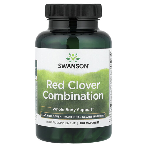 Swanson Vitamins, Rotklee-Kombination, 100 Kapseln