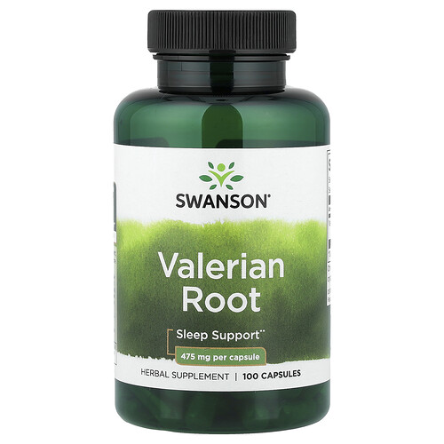 Swanson Vitamins, Baldrianwurzel, 475 mg, 100 Kapseln
