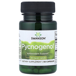 Swanson Vitamins, Pycnogenol®, 50 mg, 50 Capsules
