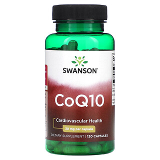 Swanson, CoQ10, 30 mg, 120 capsules