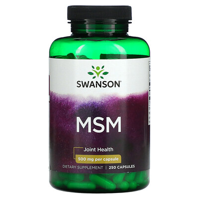 

Swanson MSM Joint Health 250 mg 250 Capsules