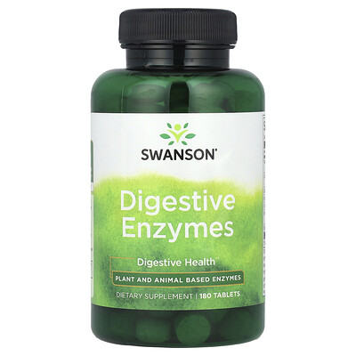 Swanson Digestive Enzymes 180 Tablets