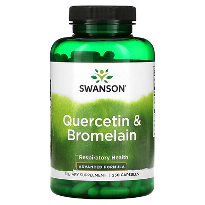 

Swanson Quercetin & Bromelain Respiratory Health 250 Capsules