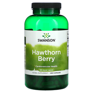 Swanson, Hawthorn Berry, 565 mg, 250 Capsules