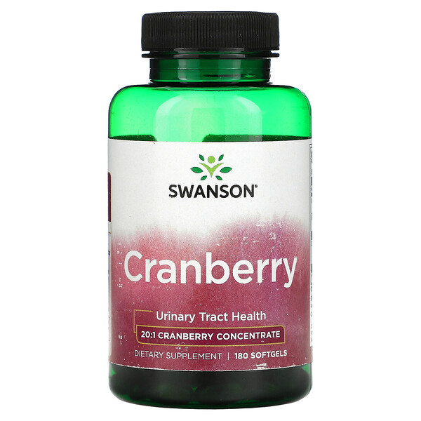 Cranberry, 180 Softgels