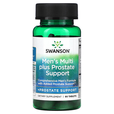 

Swanson Men's Multi Plus Prostate Support, 90 таблеток