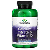 Swanson, Calcium Citrate & Vitamin D, 250 Tablets