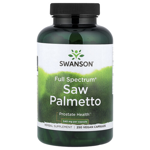 Swanson, Full Spectrum Saw Palmetto, 540 mg, 250 Capsules