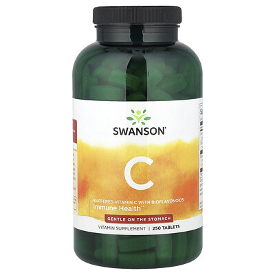 Swanson Vitamins, Vitamina C, 250 comprimidos