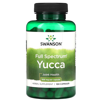 

Swanson Full Spectrum Yucca 500 mg 100 Capsules