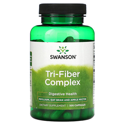 

Swanson Tri-Fiber Complex 100 Capsules