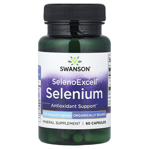 Swanson, SelenoExcell, Selenium, 200 mcg, 60 Capsules