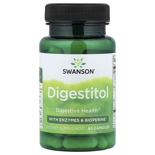Swanson Vitamins, Digestitol, 60 Kapseln