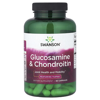 Swanson Vitamins, Glucosamine & Chondroitin, 90 Capsules