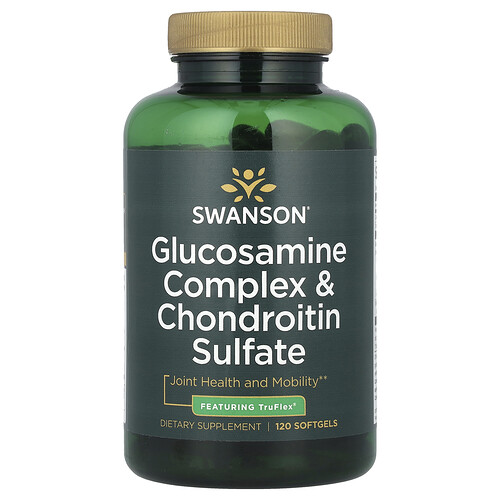 Swanson Vitamins, Glucosamine Complex & Chondroitin Sulfate, 120 Softgels