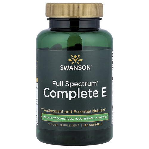 Swanson Vitamins Full Spectrum® Complete E, 120 Softgels