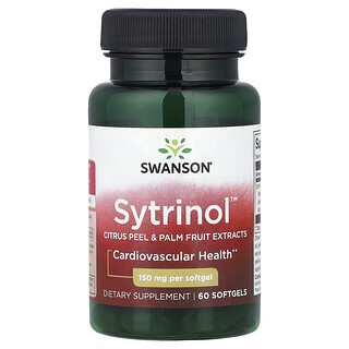 Swanson Vitamins, 柑橘多酚，150 毫克，60 粒軟凝膠