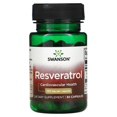 

Swanson Resveratrol 100 mg 30 Capsules