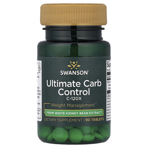 Swanson Vitamins, Ultimate Carb Control C-120X, 90 Tabletten (33,3 mg pro Tablette)