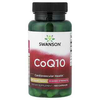 Swanson Vitamins, CoQ10, 120 mg, 100 Cápsulas