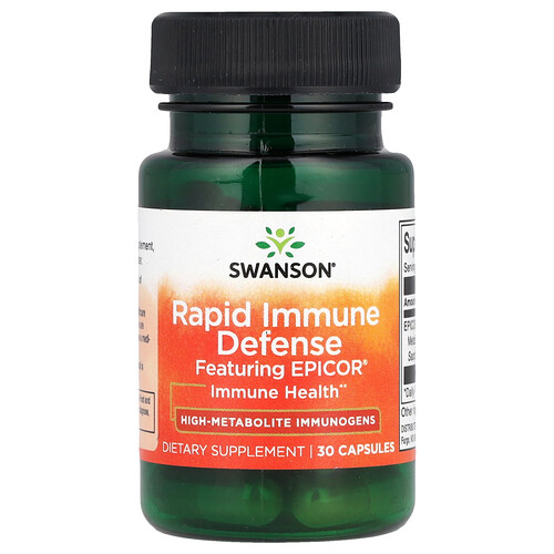 Swanson Vitamins Rapid Immune Defense, 30 Capsules (500 mg per Capsule)