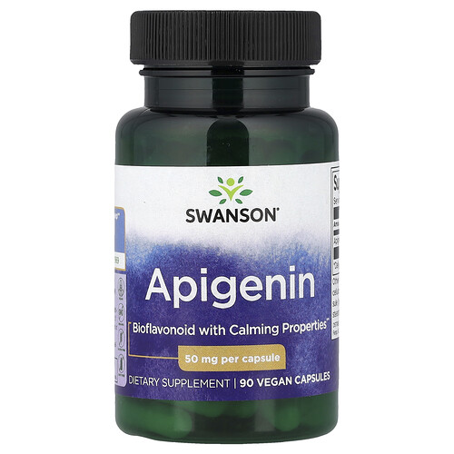 Swanson Vitamins, Apigenin, 50 mg, 90 Kapseln