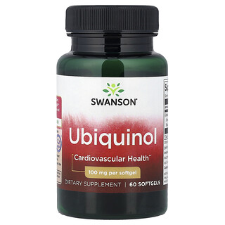 Swanson Vitamins, Ubiquinol, 100 mg, 60 capsule moi