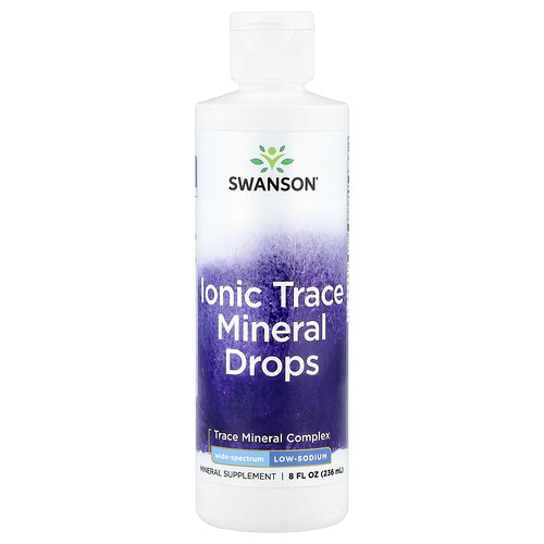Swanson Vitamins Ionic Trace Mineral Drops, 8 fl oz (236 ml)