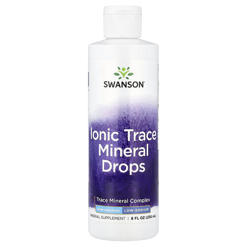 Swanson Vitamins, Ionic Trace Mineral Drops, ionische Spurenelement-Tropfen, 236 ml (8 fl. oz.)