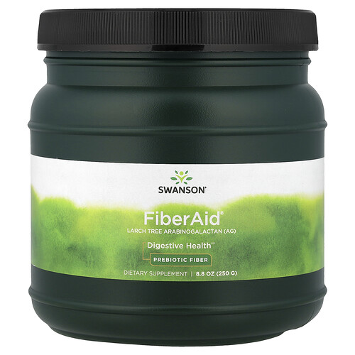 Swanson Vitamins, FiberAid® Larch Tree Arabinogalactan (AG), Arabinogalactan aus der Lärche, 250 g (8,8 oz.)