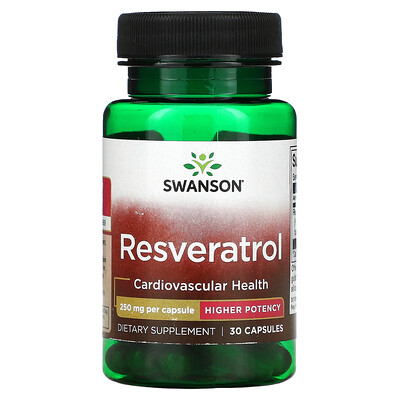 

Swanson Resveratrol High Potency 250 mg 30 Capsules