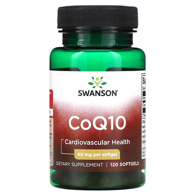 

Swanson CoQ10 60 mg 120 Softgels