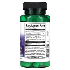 Swanson, Albion Magnesium Glycinate With Activated B Vitamins, 200 Mg ...