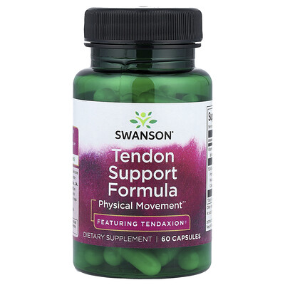 Swanson Vitamins, Fórmula de refuerzo para los tendones, 60 cápsulas