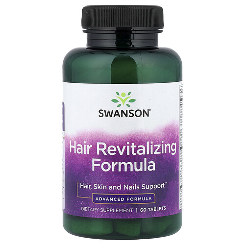 Swanson Vitamins Hair Revitalizing Formula, 60 Tablets