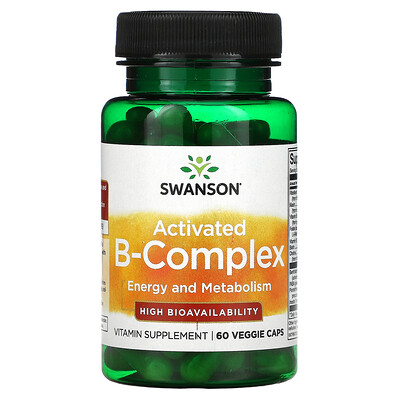 

Swanson Activated B-Complex 60 Veggie Caps