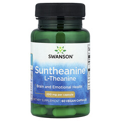 L-теанін Suntheanine®, 200 мг, 60 веганських капсул