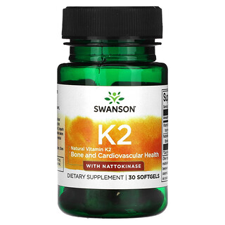 Swanson Vitamins, Vitamina K2, 30 capsule moi