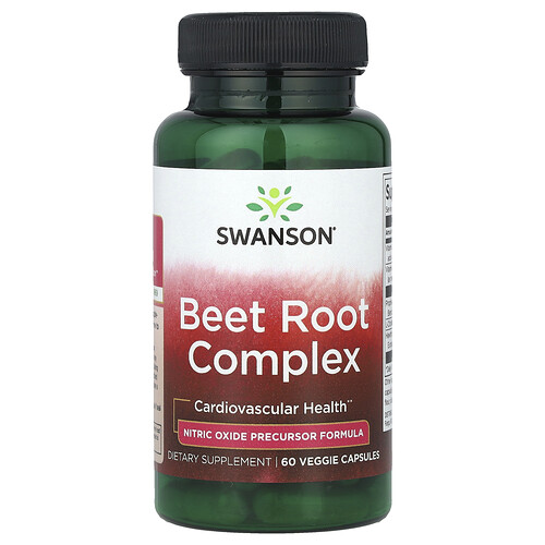 Swanson Vitamins, Beet Root Complex, 60 Veggie Capsules