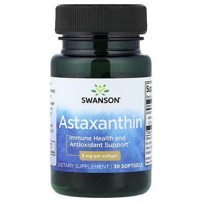 Product Image for Swanson, Astaxanthin, 8 mg, 30 Softgels
