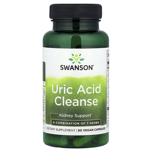 Swanson Vitamins, Uric Acid Cleanse, 60 Vegan Capsules