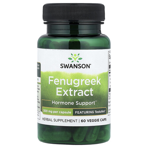 Swanson Vitamins, Fenugreek Extract , 300 mg, 60 Veggie Caps