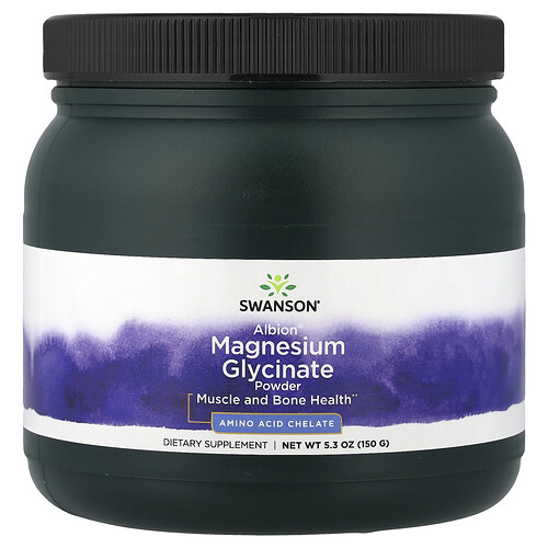 Swanson Vitamins Albion®, Magnesium Glycinate Powder, 5.3 oz (150 g)
