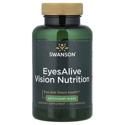 Swanson Vitamins Eyesalive Vision Nutrition Vitamin | 120 Caps