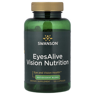Swanson Vitamins, EyesAlive Vision Nutrition, 120 капсул