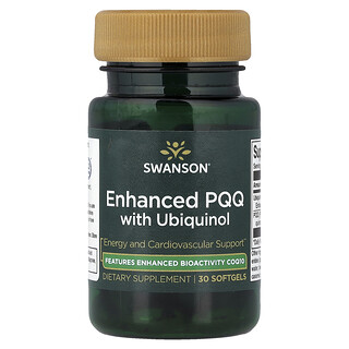 Swanson Vitamins, Poboljšani PQQ s ubikinolom, 30 mekih kapsula