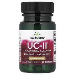 Стандартизований колаген UC-II®, 40 мг, 60 капсул
